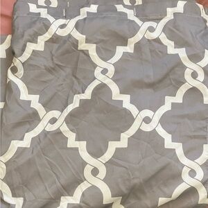 Charter Club Damask Designs Euro Shower Curtain Sham in Pima Cotton Grey